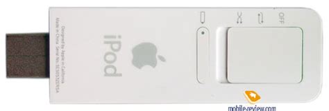 Подключение iPod Shuffle к устройству