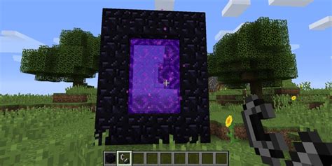 Получение блоков из обсидиана в Minecraft