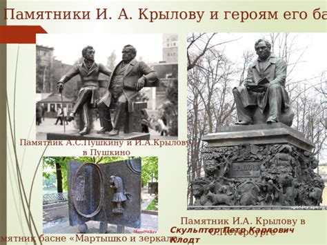 Популярность басен Крылова в современном обществе
