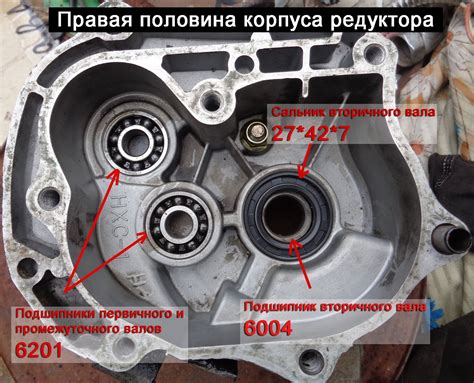 Порядок монтажа уплотнений в комплекте скутера 4т 139qmb