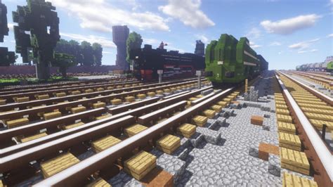 Построим незаменимую железная дорога в виртуальном мире Minecraft!