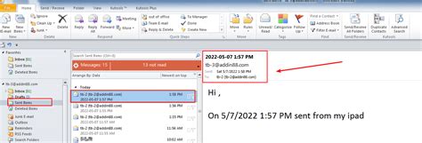 Правильное указание скрытой копии при отправке электронных писем в Outlook