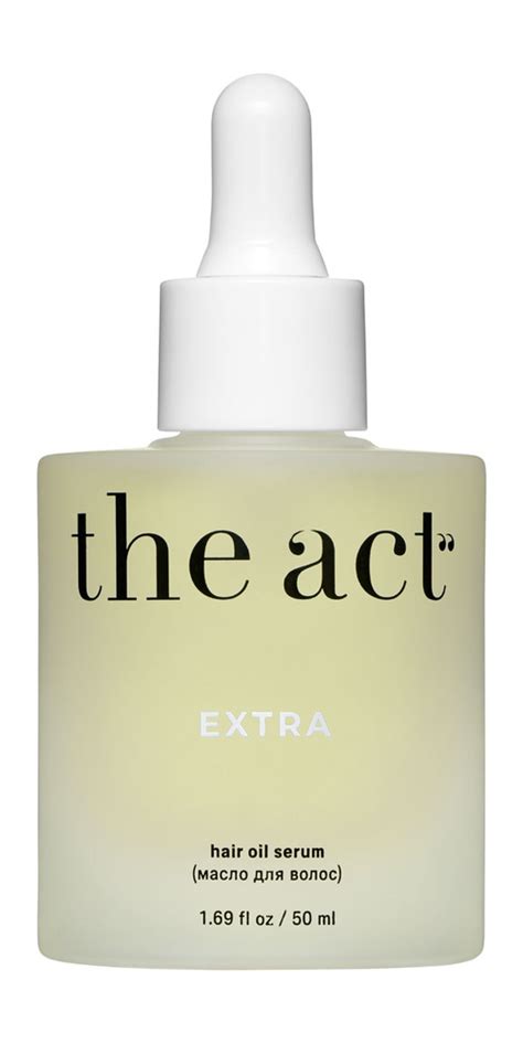 Преимущества использования масла The Act для укрепления волос