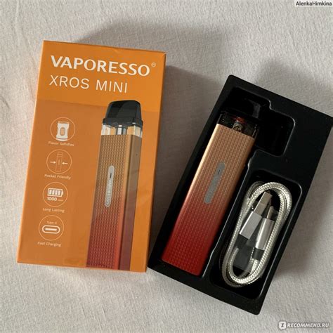 Преимущества использования Vaporesso Xros перед конкурентами