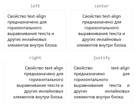 Преимущества использования text-align для выравнивания текста