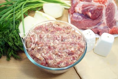 Приготовление ароматного мясного фарша: ключевые компоненты и правильное соразмерение