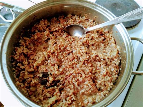 Приготовление гречки с овощами и зеленью