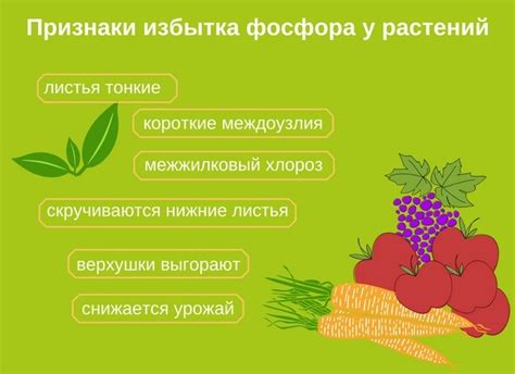 Признаки дефицита и избытка фосфора в организме