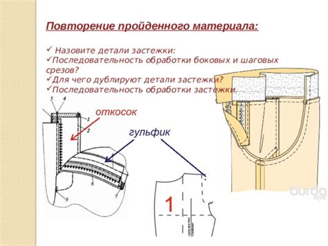 Прикрепление застежки и окончательная отделка