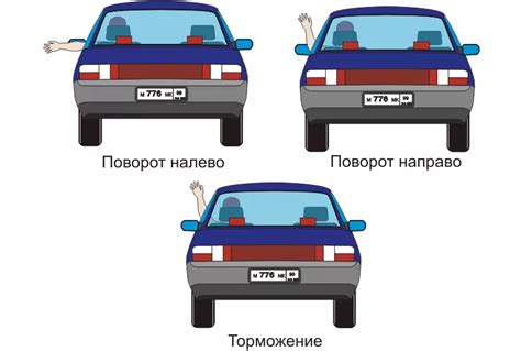 Применяем сигналы указателей поворота в различных ситуациях на дороге