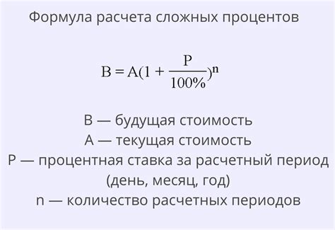Примеры расчета суммы по процентам