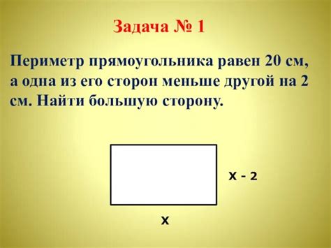 Примеры решения задачи на нахождение площади квадрата с периметром 8 см