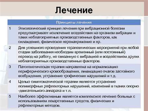 Принципы вибрационной терапии