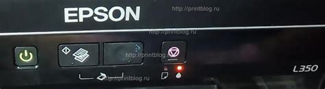 Проблема моргания индикатора на принтере Epson L355: причины и влияние