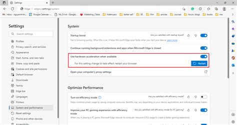 Проверка поддержки WebGL в браузере Microsoft Edge