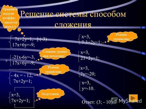 Проверка результата и подстановка найденного значения в выражение