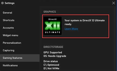 Проверка совместимости с DirectX 12 в компьютерной системе