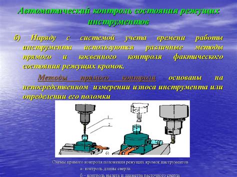 Проверка состояния новых режущих элементов перед установкой
