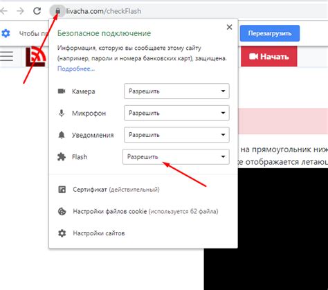Проверка функционирования Flash-плагина в браузере