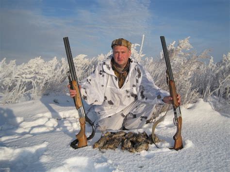 Промысловая охота на голца арктического
