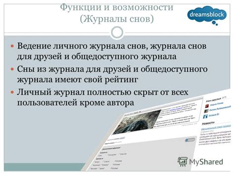 Пророческие возможности снов