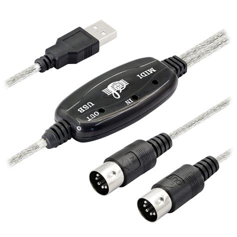 Процедура подключения MIDI USB-кабеля к компьютеру