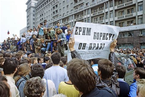 Путч 1991 года и подавление диссидентов