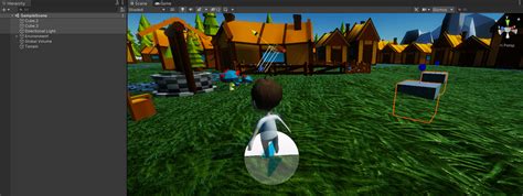 Работа с персонажами и объектами в игре на Unity для мобильных устройств