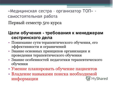 Раздел: Изучение сути и основных принципов БСМТС