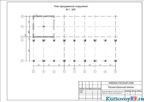 Разработка плана и фундамента гаражного сооружения