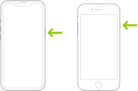 Расположение и функции кнопки "Сон/Будильник" на iPhone 13