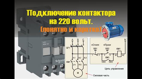 Расширение функциональности контактора 220 В: новые возможности и применения