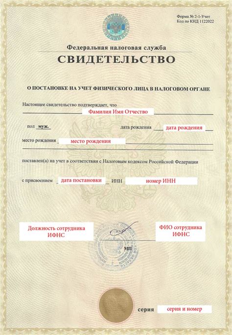 Регистрация компании и получение ИНН