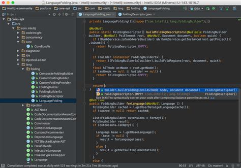 Редактирование SQL-скрипта в среде IntelliJ IDEA