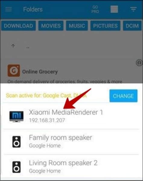 Результат: Ваш гаджет Xiaomi в настоящее время соединен с вашим телевизором Samsung!