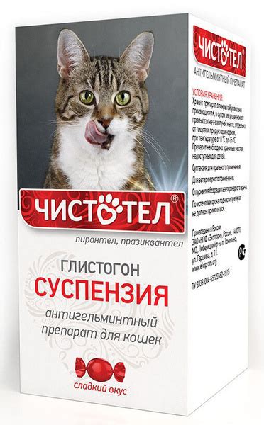 Рекомендации по профилактике глистов у котят