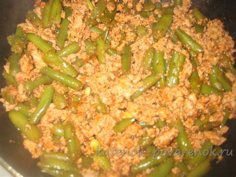 Розы из стручковой фасоли с фаршем: оригинальный способ сервировки