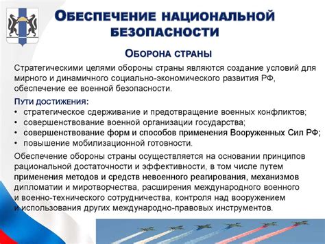 Роль и задачи морской пехоты в национальной безопасности Российской Федерации