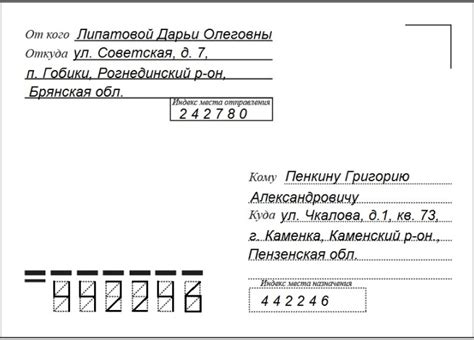 Роль почтового индекса в организации работы с почтой