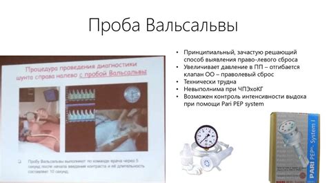 Роль пробы Вальсальвы в медицине