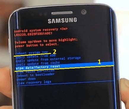 Сброс на Asus с помощью кнопок