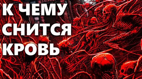 Символика крови во сне: значение и толкование
