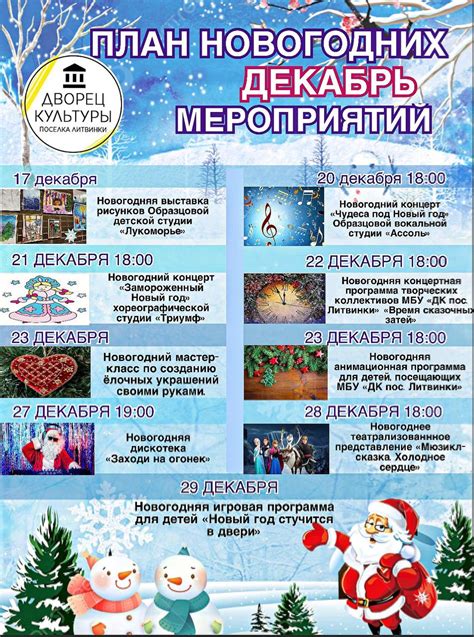 Советы по планированию новогодних мероприятий и подарков