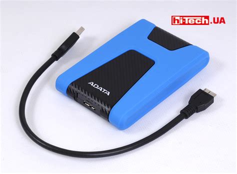 Соединение жесткого диска Adata HD650 с компьютером