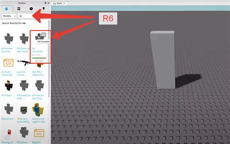 Создание персональной модели Цоя через Roblox Studio