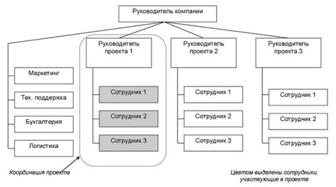 Состав и структура документа для выполнения задач проекта