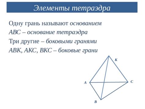 Сохранение и экспорт готового изображения тетраэдра в другие форматы