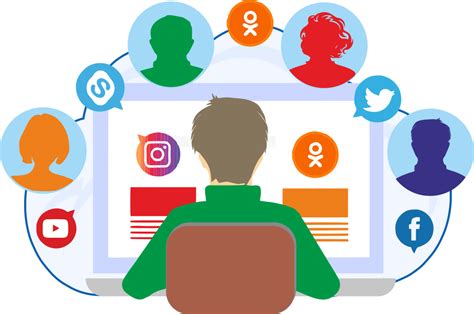 Социальные платформы и активное присутствие