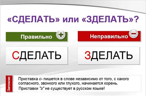 Тема 2: Написание "сделать" или "зделать" в разных грамматических формах