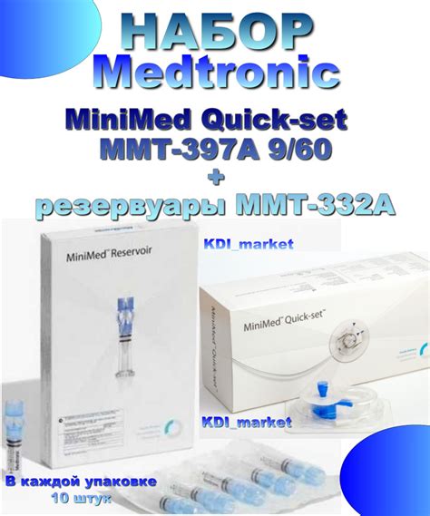 Тестирование и применение квик сета медтроник мио 30